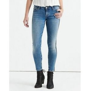 Lucky brand Lolita Metallic Stripe skinny jeans